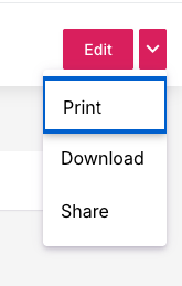 Print, Download, and Share buttons from LMS