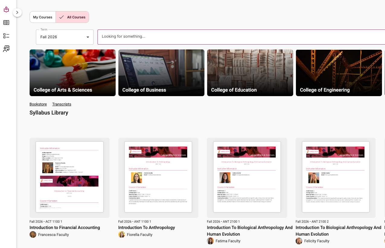 Syllabus Library